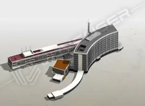 Perth Police Station - Point Cloud BIM
