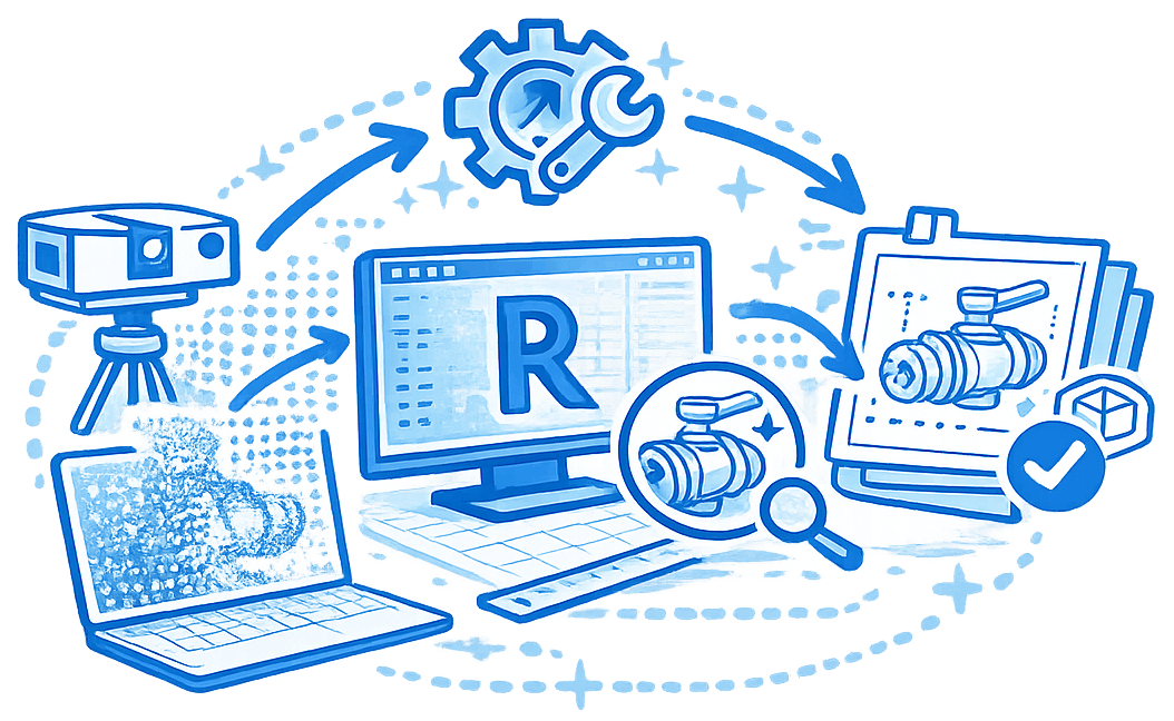 Scan-Based BIM Content Creation (Scan to Revit Family)